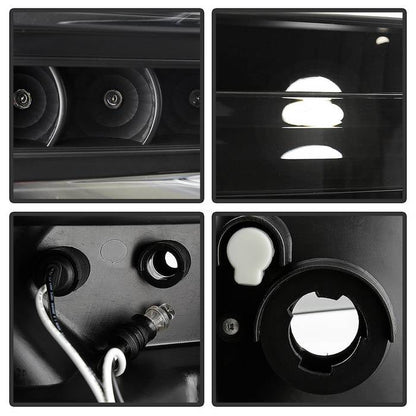 Spyder Signature Ford F250/350/450 Super Duty 08-10 Projector Headlights (PRO-YD-FS08-HL-BKV2) 5086006