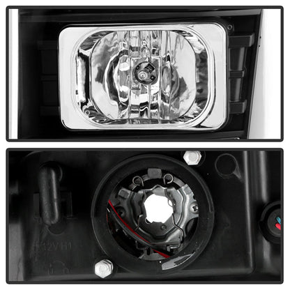 Spyder Ford F250/350/450 11-16 V2 High-Power LED Headlights-White Light Bar-Black PRO-YD-FS11V2PL-BK 5087898