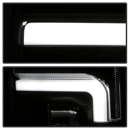 Spyder 17-18 Ford F250/F350/F450 Halogen Model Only -White Light Bar- Black- PRO-YD-FS17HALSI-BK 5087850