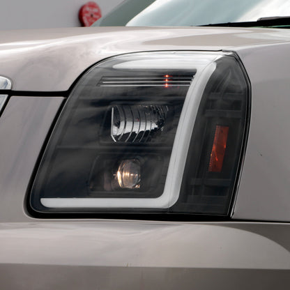 Spyder GMC Yukon 07-14/Denali 07-14 /XL 07-14 V2 Projector Headlights - Black PRO-YD-GY07V2SI-BK 5088260