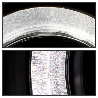 Spyder Honda Civic 06-08 2Dr Projector Headlights LED Halo Black High H1 Low H1 PRO-YD-HC06-2D-HL-BK 5010780