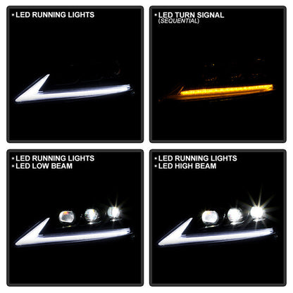 SPYDER Apex 11-13 Lexus IS 250/350 Factory Xenon/HID Model Only High-Power LED Module Headlights 5088826
