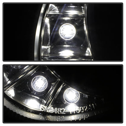 Spyder Mercedes Benz E-Class 03-06 Projector Xenon/HID Model- DRL- Blk PRO-YD-MBW21103-HID-DRL-BK 5029928