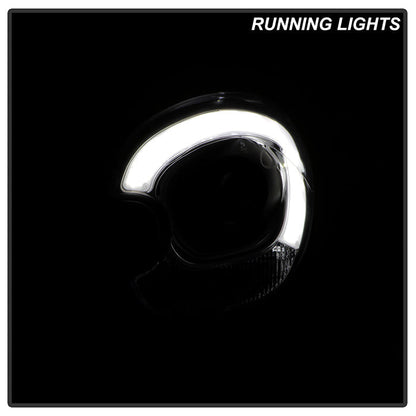 SPYDER Mini Countryman 11-16 V2 Xenon/HID Only Proj Headlights - Black PRO-YD-MCO11HID-BK 5088291