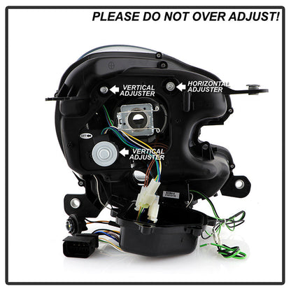 SPYDER Mini Countryman 11-16 V2 Xenon/HID Only Proj Headlights - Black PRO-YD-MCO11HID-BK 5088291