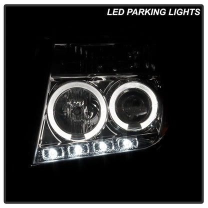Spyder Nissan Frontier 05-08 Projector Headlights LED Halo LED Smke PRO-YD-NF05-HL-SM 5011541
