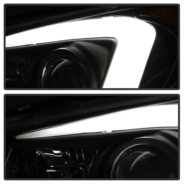 Spyder Subaru WRX 2006-2007 Projector Headlights - Halogen Only - Black PRO-YD-SWRX06-LBDRL-BK 5083920