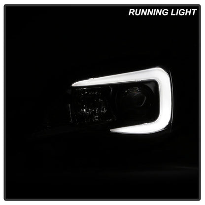 Spyder Subaru WRX 08-09 Projector Headlights - Halogen Model Only - Black PRO-YD-SWRX08-LBDRL-BK 5083944