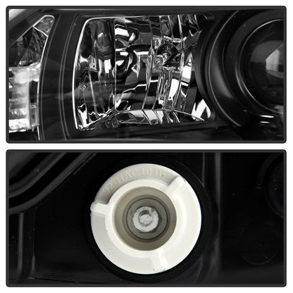 Spyder Subaru WRX 08-09 Projector Headlights - Halogen Model Only - Black PRO-YD-SWRX08-LBDRL-BK 5083944
