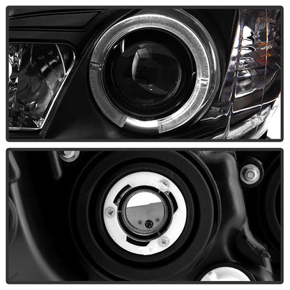 Spyder Toyota Corolla 11-13 Projector Headlights Halogen Model Only - DRL LED Blk PRO-YD-TC11-DRL-BK 5074263