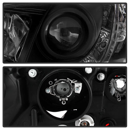 Spyder Toyota Camry 07-09 Projector Headlights DRL Black High H1 Low H7 PRO-YD-TCAM07-DRL-BK 5039422