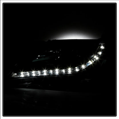 Spyder Toyota Camry 07-09 Projector Headlights DRL Black High H1 Low H7 PRO-YD-TCAM07-DRL-BK 5039422
