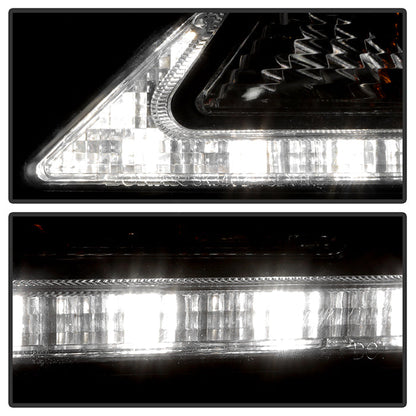 Spyder Toyota Sienna 2011-2014  Projector Headlights - DRL LED - Black PRO-YD-TSEN11-DRL-BK 5083982