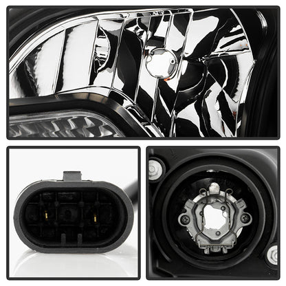 Spyder 2015-2017 Toyota Sienna Projector Headlights - DRL LED - Black PRO-YD-TSEN15-DRL-BK 5084002