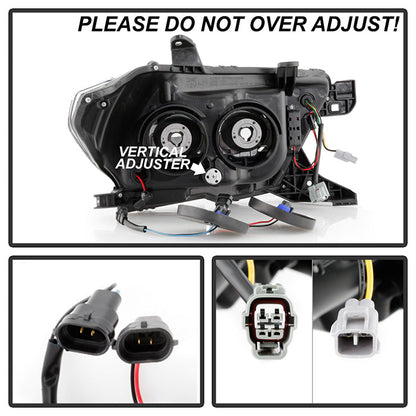 Spyder Signature Toyota Tacoma 16-18 TRD Model Projector Headlights-Chrome (PRO-YD-TT16V1-SEQ-C) 5086570