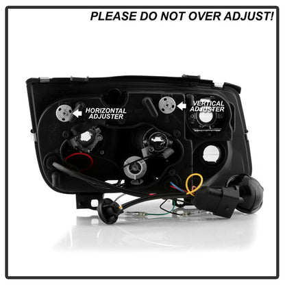 Spyder Volkswagen Jetta 99-05 Projector HeadlightsDRL Blk PRO-YD-VJ99-DRL-BK 5012234