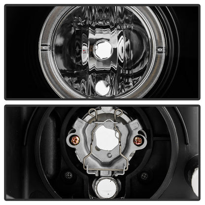 Spyder Volvo 850 93-97 Projector Headlights LED Halo Black High H1 Low H1 PRO-YD-VO85092-HL-BK 5012289