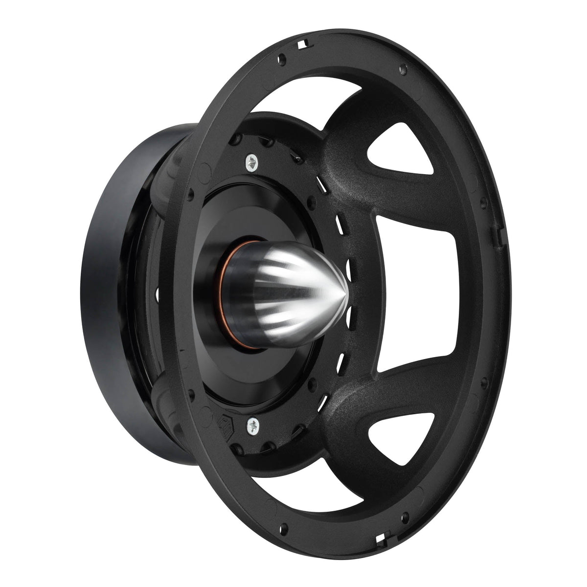 PROJECT360 8” High-Sensitivity Mid-High Loudspeaker with Bullet - 300W RMS 8-Ohm - Rotating Recone Design For Quick Repair