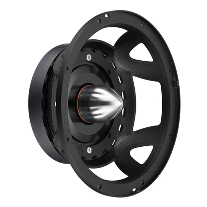 PROJECT360 8” High-Sensitivity Mid-High Loudspeaker with Bullet - 300W RMS 8-Ohm - Rotating Recone Design For Quick Repair