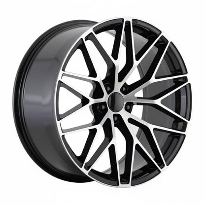 PS1 22x10 5x130 +50 71.6 Black Machined Face