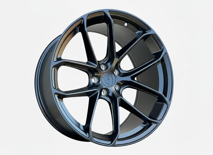 PS2 20x9 5x112 +25 66.6 Matte Black
