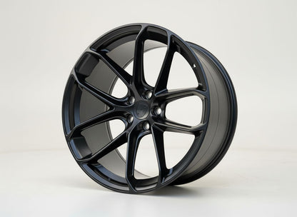 PS2 21x10 5x112 +19 66.6 Matte Black
