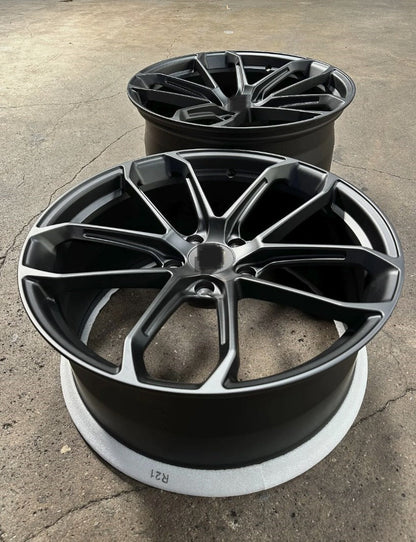 PS2 21x11 5x130 +58 71.6 Matte Black