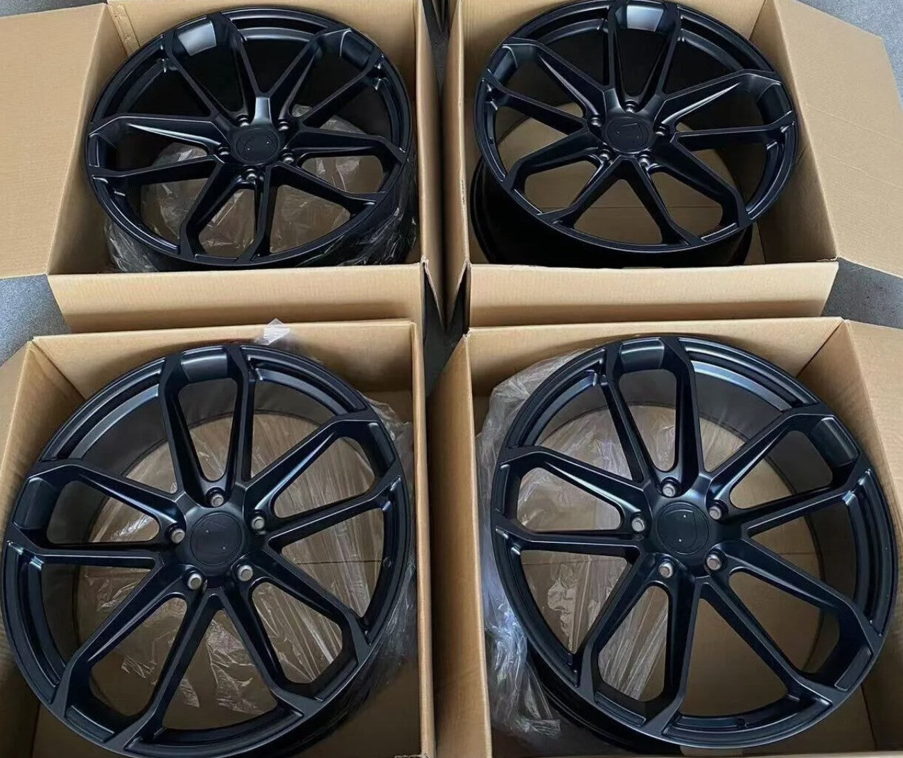 PS2 21x9.5 5x112 +26 66.6 Matte Black