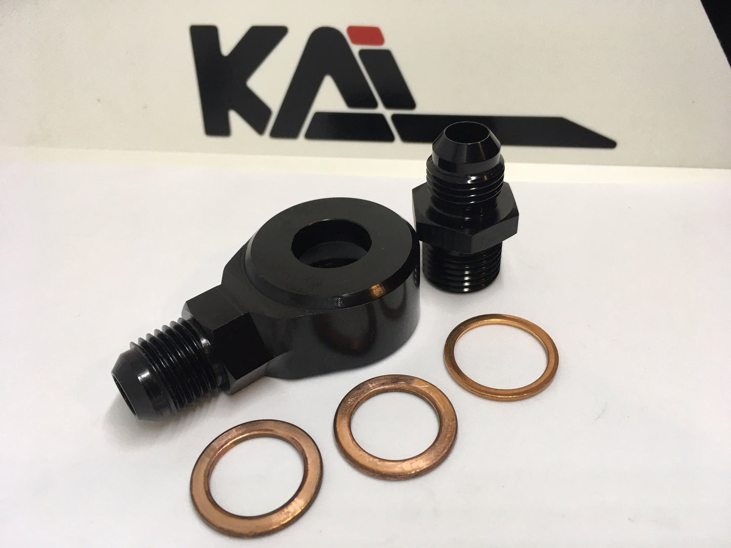 AN6 Power Steering fittings