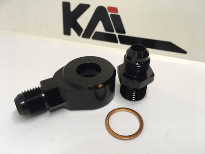 AN6 Power Steering fittings