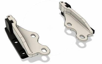 Precision Works Quick Release Hood Hinges – 1998–2002 Honda Accord CG / 1994–1997 Honda Accord CD / 1992–2001 Honda Prelude BB4 & BB6