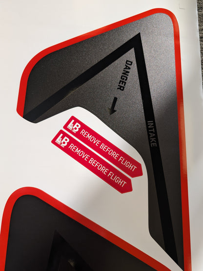 Printed Air Intake Rubicon Vent Decal- Fits Jeep Wrangler & Gladiator JL Fender Vent Decal-Pair