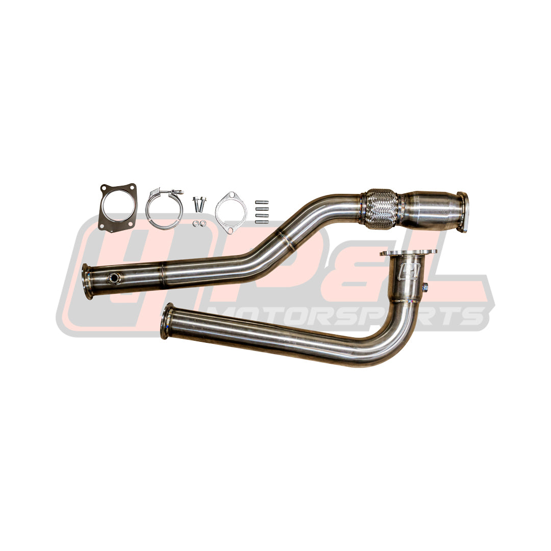 P&L Motorsports 2015+ WRX Downpipe (J-Pipe) – 6MT