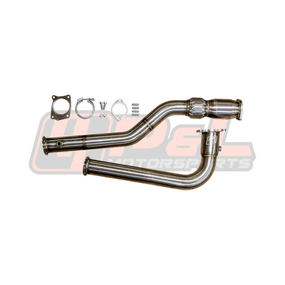 P&L Motorsports 2015+ WRX Downpipe (J-Pipe) – 6MT