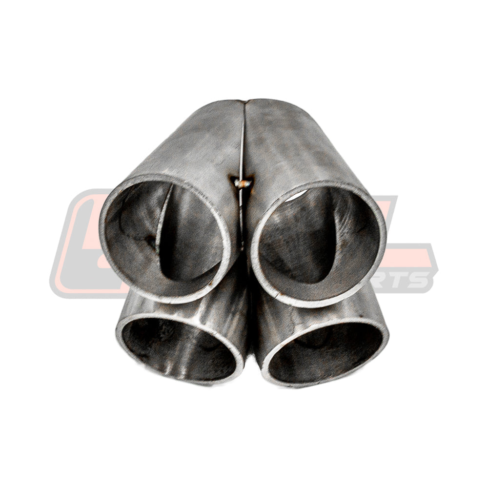 P&L Motorsports 4 Into 1 Merge Collector for 2″ Turbine Inlet or Pipe