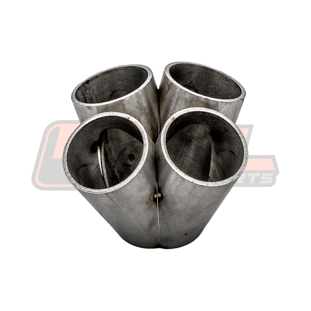 P&L Motorsports 4 Into 1 Merge Collector for 2″ Turbine Inlet or Pipe