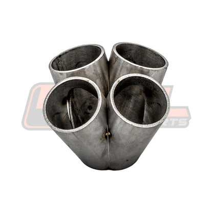 P&L Motorsports 4 Into 1 Merge Collector for 2″ Turbine Inlet or Pipe