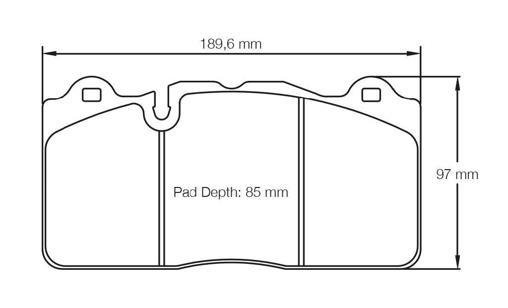 Pagid Racing Brake Pads 8091