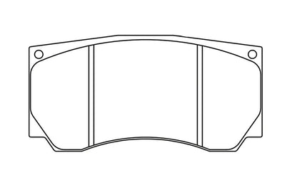 Pagid Racing Brake Pads No. 3277 | Front