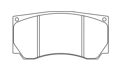 Pagid Racing Brake Pads No. 3280 | Front