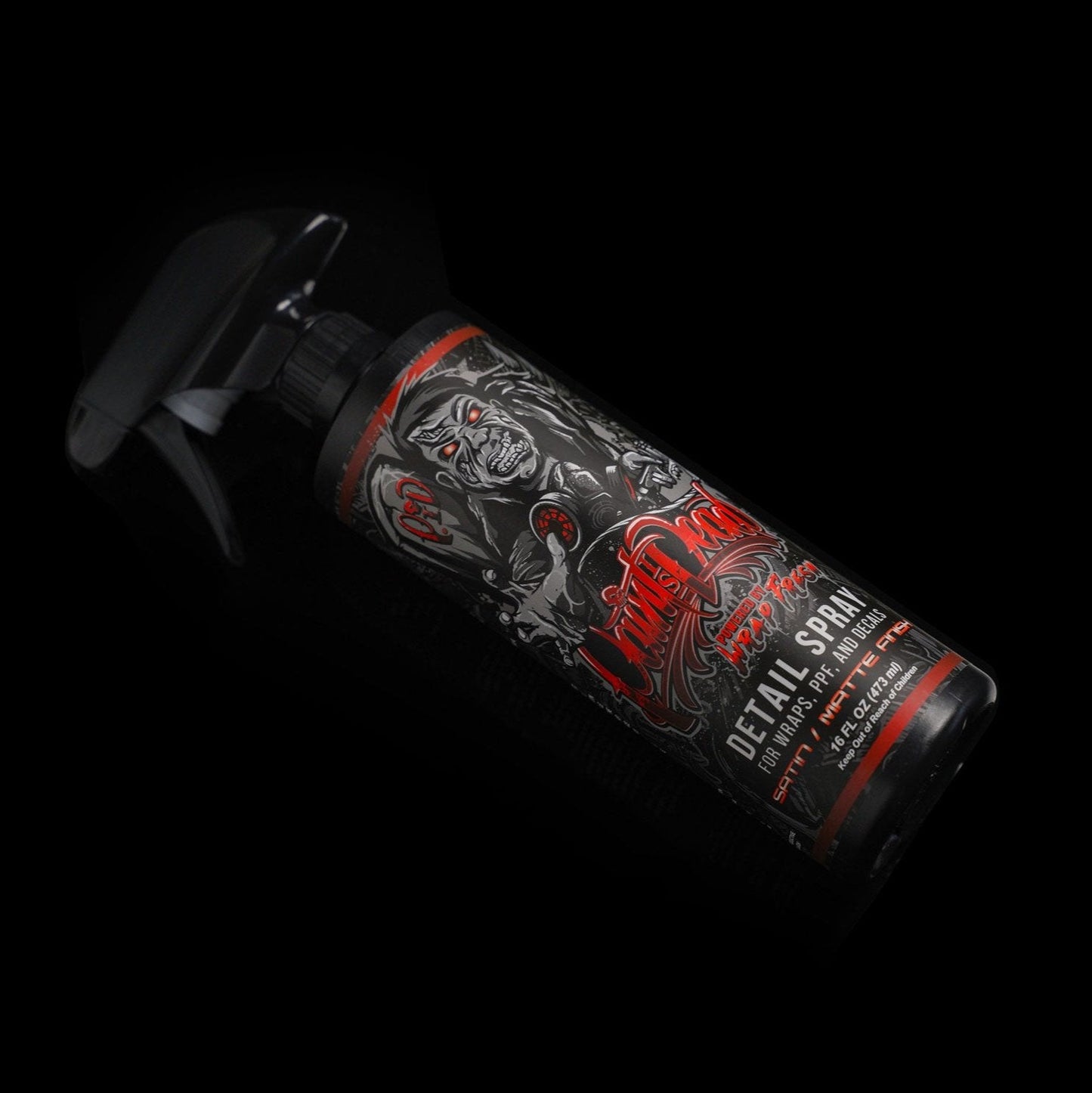 Paint Is Dead Official Detail Spray by Wrap Fresh - Satin / Matte - UV Protection and Cleaner and Maintenance Spray - Detailing