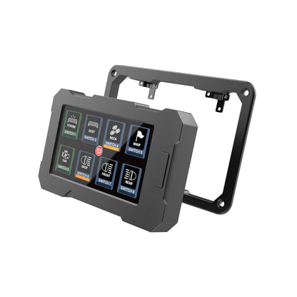 The Legend Panel 4.3" Touchscreen for 8-Gang Switch Box
