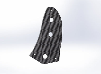 CARBON FIBER Lower Control Plate for Fender American Jaguar Guitar