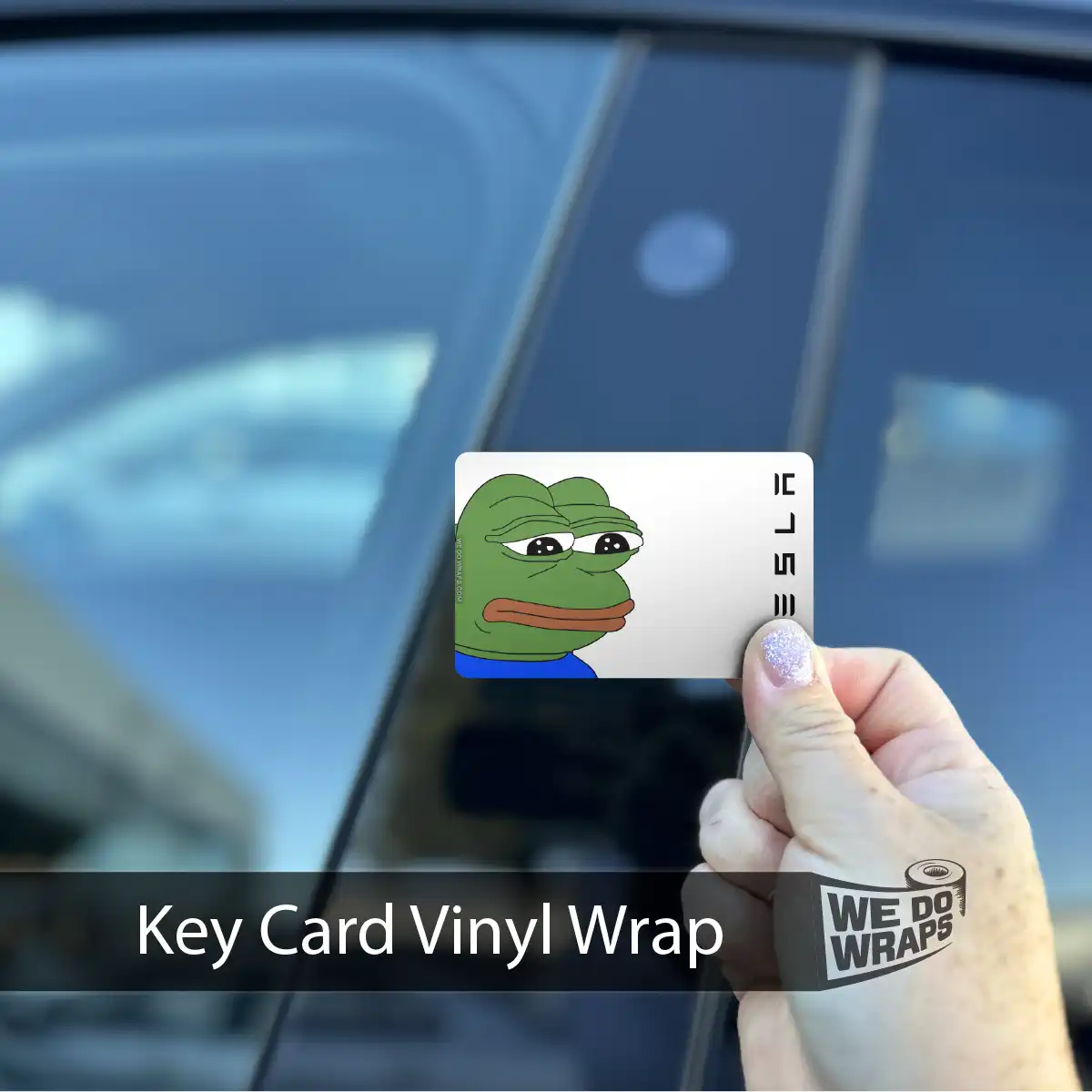 Frog Meme | NFC Key Card Wrap