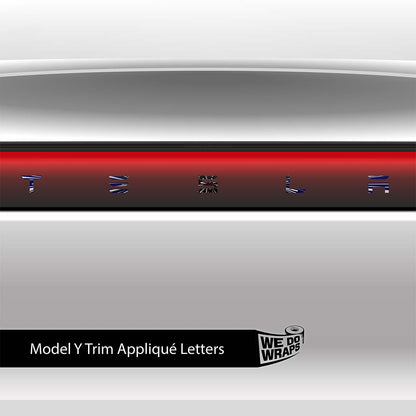 Insane Performance Mode Tesla Emblem Decals (Front + Back) | Model Y