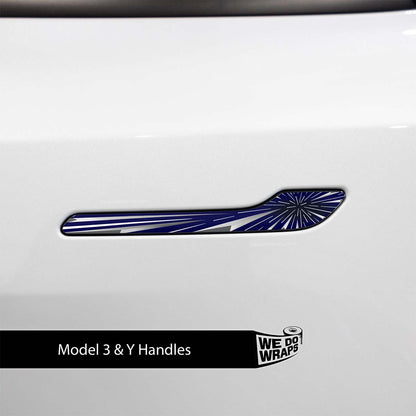 Tesla Insane Performance Mode Tesla Door Handle Decals (4pcs)