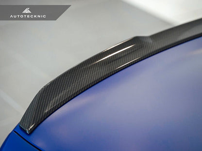 AutoTecknic Dry Carbon V1 Elevated Trunk Spoiler - BMW G80 M3