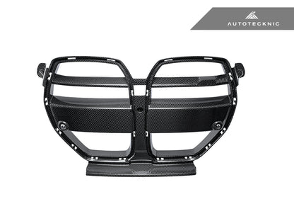 AutoTecknic Dry Carbon Motorsport V2 Front Grille - BMW G80 M3 | G82/ G83 M4
