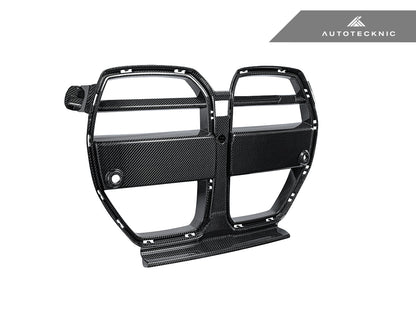 AutoTecknic Dry Carbon Motorsport V2 Front Grille - BMW G80 M3 | G82/ G83 M4