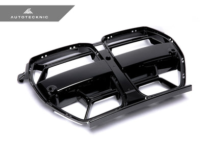 AutoTecknic Competizione Sport Gloss Black Front Grille - BMW G80 M3 | G82/ G83 M4